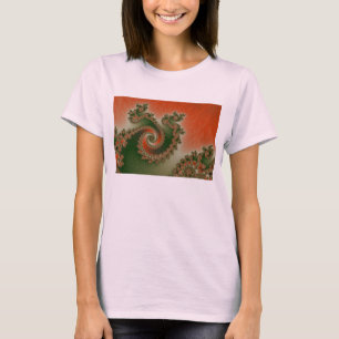 Pimento Olive Triple Twirl T - Shirt