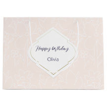 Pimk Weiße Wildblumen Muster Mit Monogramm