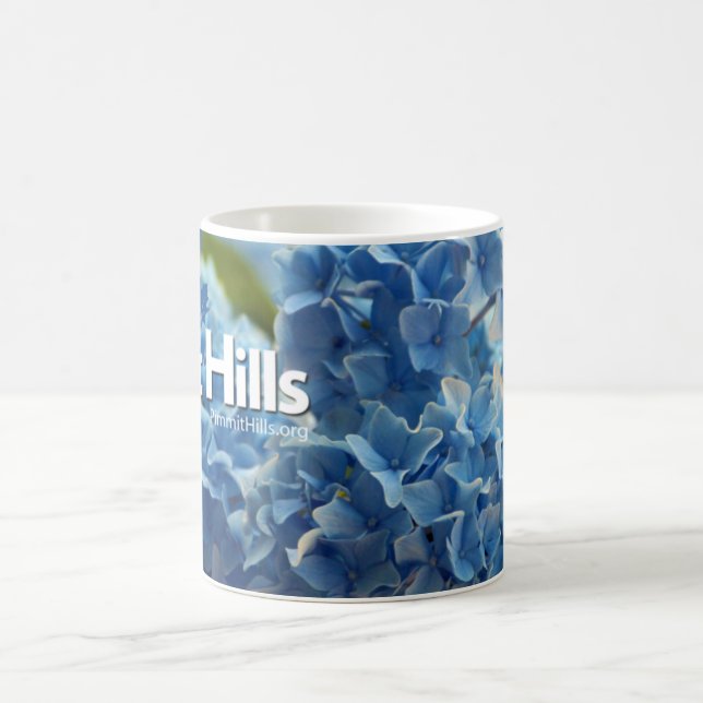 Pimmit Hügel-Garten-Tassen - Hydrangea Tasse (Mittel)