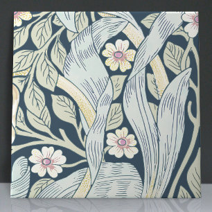 Pimnel Nahtlos 12 von 12 verblassten blau gelb Fliese