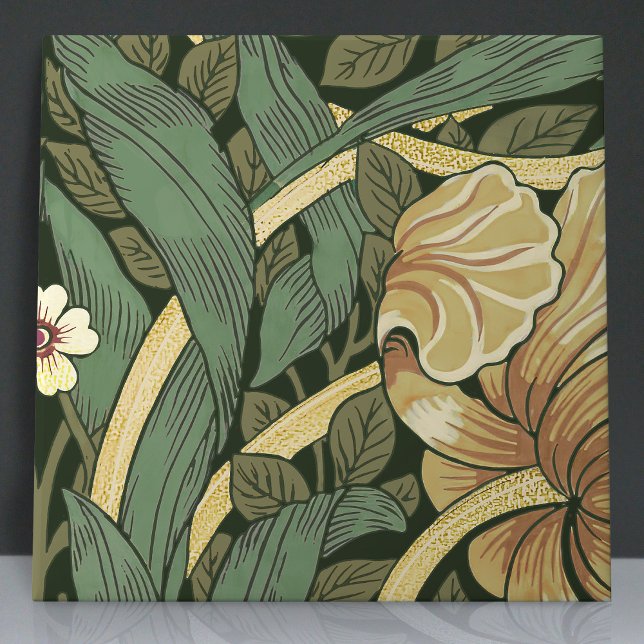 Pimnel Nahtlose 3 von 12 Imitaten Gold & Sage Gree Fliese (Von Creator hochgeladen)