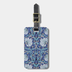 Pimpernel Blau, William Morris Gepäckanhänger