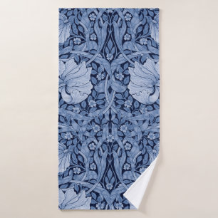 Pimpernel Blue Monotone, William Morris Badehandtuch