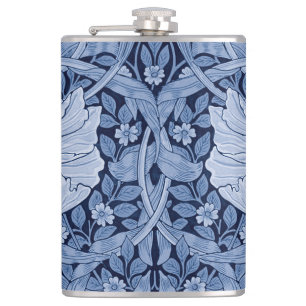 Pimpernel Blue Monotone, William Morris Flachmann
