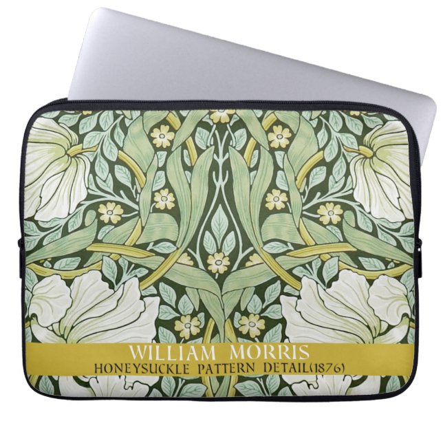 Pimpernel Design von William Morris Laptopschutzhülle (Vorderseite)