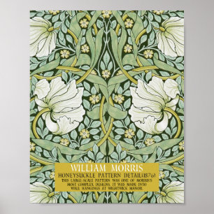 Pimpernel Design von William Morris Poster