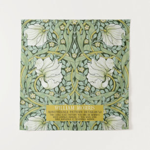 Pimpernel Design von William Morris Wandteppich