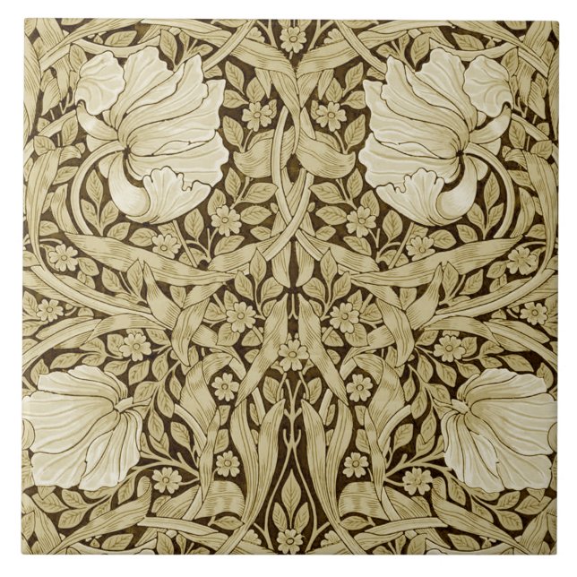Pimpernel Gold, William Morris Fliese (Vorderseite)