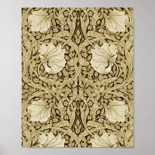 Pimpernel Gold, William Morris Poster