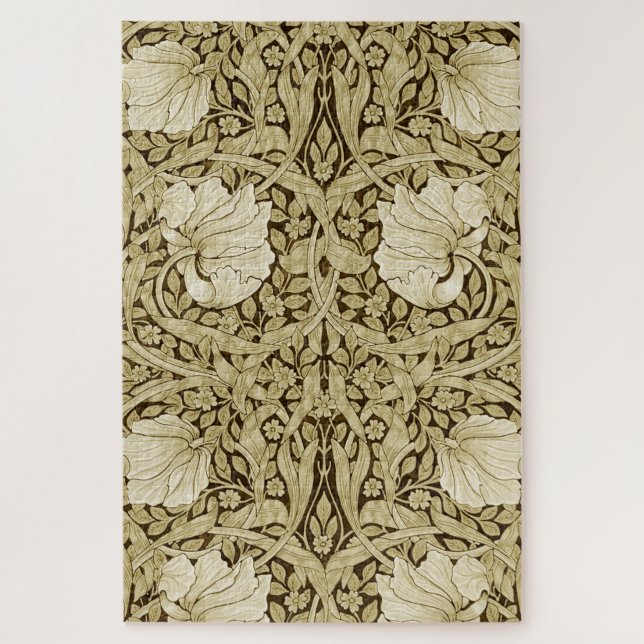 Pimpernel Gold, William Morris Puzzle (Vertikal)