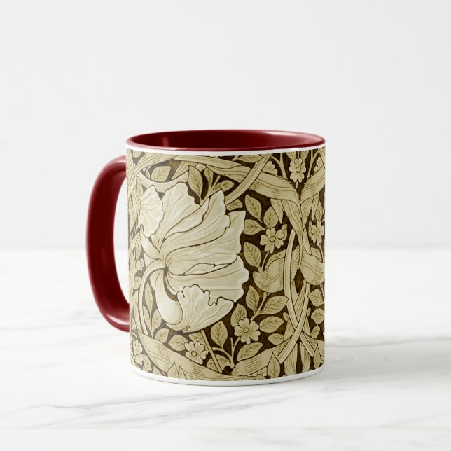 Pimpernel Gold, William Morris Tasse (Vorderseite Links)