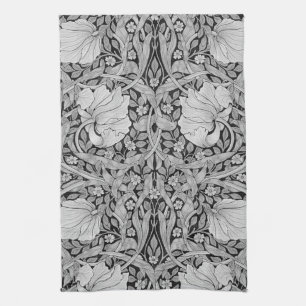 Pimpernel Gray Monotone, William Morris Geschirrtuch