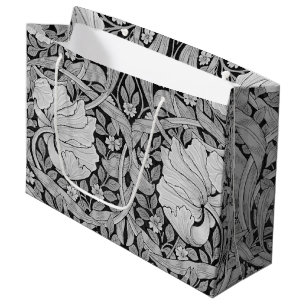 Pimpernel Gray Monotone, William Morris großes Ges Große Geschenktüte