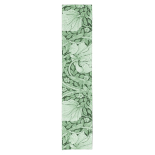 Pimpernel Green, William Morris Kurzer Tischläufer