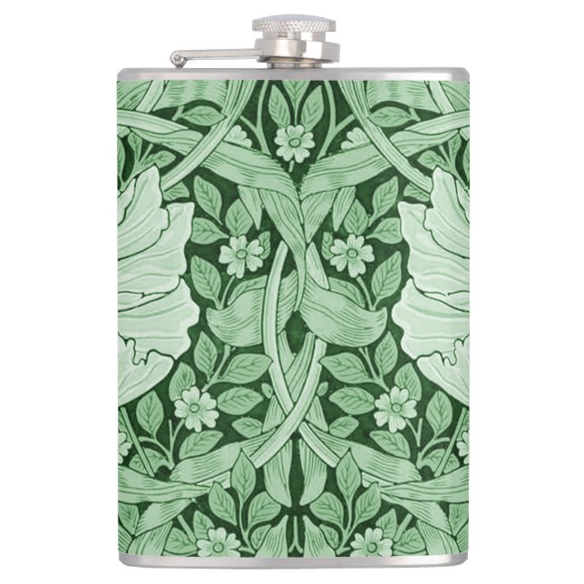 Pimpernel Grün, William Morris Flachmann (Vorderseite)