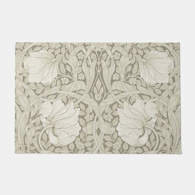 Pimpernel Ivory, William Morris Fußmatte (Vorderseite)