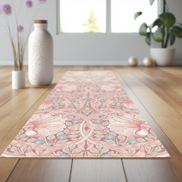 Pimpernel Lavender & Dusty Pink William Morris Yogamatte