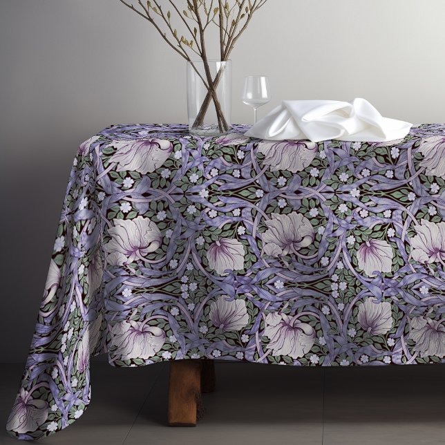 Pimpernel Lavender William Morris Floral Pattern Tischdecke (Von Creator hochgeladen)