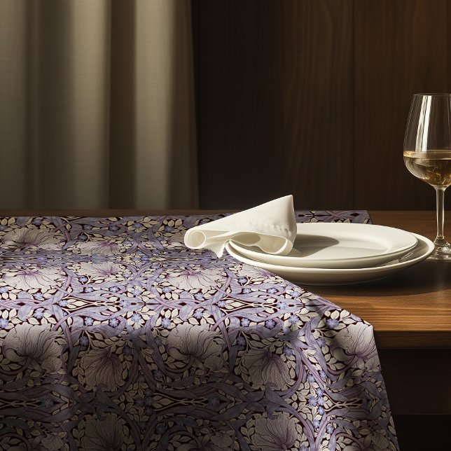 Pimpernel Lavender William Morris Floral Pattern Tischdecke (Von Creator hochgeladen)