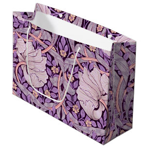 Pimpernel Lila, William Morris große Geschenktasch Geschenktüte