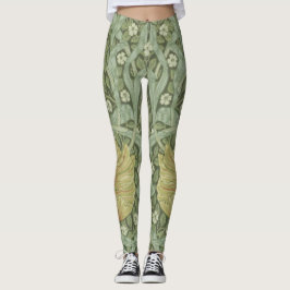 Pimpernel Pattern (von William Morris) Leggings