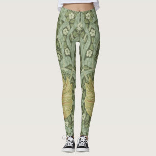 Pimpernel Pattern (von William Morris) Leggings