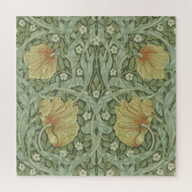 Pimpernel Pattern (von William Morris) Puzzle (Vertikal)
