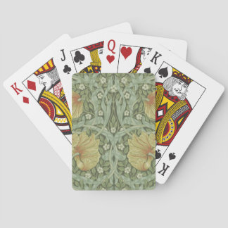 Pimpernel Pattern (von William Morris) Spielkarten