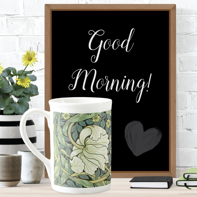 Pimpernel Poppies Pattern Pattern William Morris Prozellantasse (Von Creator hochgeladen)