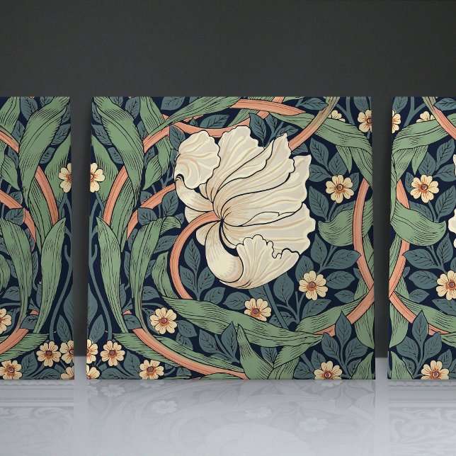 Pimpernel Seamless 1/2 William Morris Arts Kunstha Fliese (Von Creator hochgeladen)