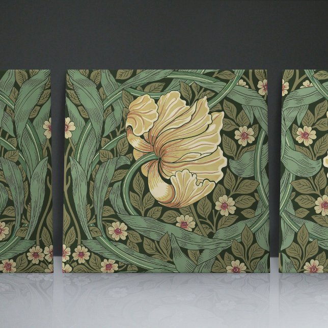 Pimpernel Seamless 1/2 William Morris Arts Kunstha Fliese (Von Creator hochgeladen)
