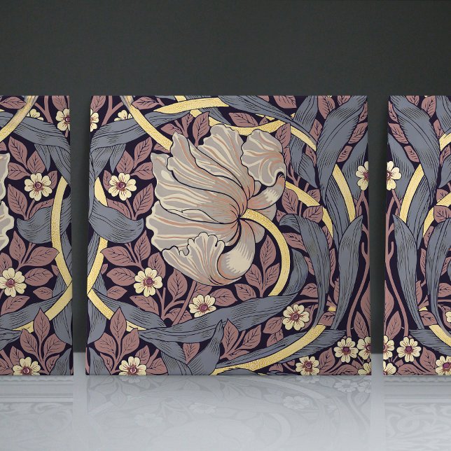 Pimpernel Seamless 2/2 William Morris Arts Kunstha Fliese (Von Creator hochgeladen)