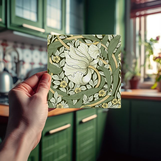 Pimpernel Seamless 2/2 William Morris Arts Kunstha Fliese (Von Creator hochgeladen)