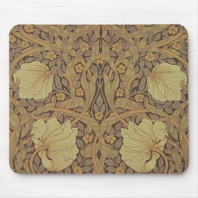 "Pimpernel" Tapetenentwurf, 1876 Mousepad (Vorne)