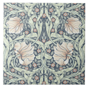 Pimpernel von Nouveau, William Morris, rosa Pastel Fliese