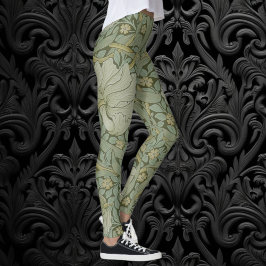 Pimpernel von William Morris Vintag Floral Textile Leggings