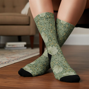 Pimpernel von William Morris Vintag Floral Textile Socken
