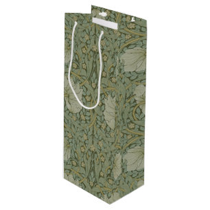 Pimpernel von William Morris Vintage Florales Text Geschenktüte Für Weinflaschen