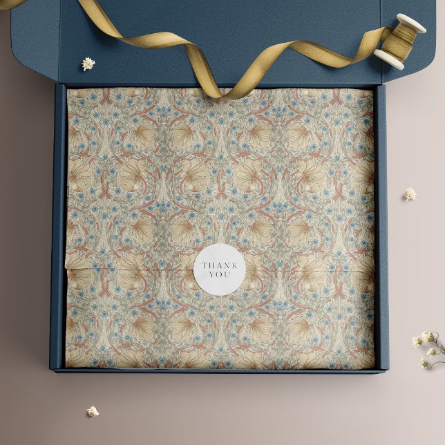 Pimpernel Warme Peach, Creamy Ivory, Misty Aqua Seidenpapier (Von Creator hochgeladen)