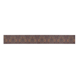 Pimpernel William Morris - Dark Brown Grosgrain Ri Ripsband