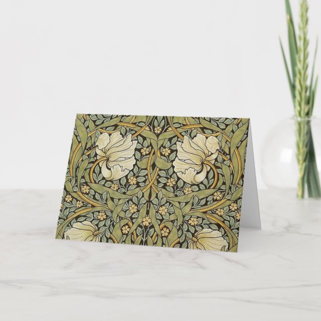 Pimpernel William Morris Karte (Vorderseite)
