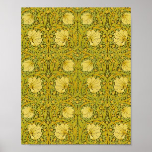 Pimpernel William Morris Muster Vintage Blumenmust Poster