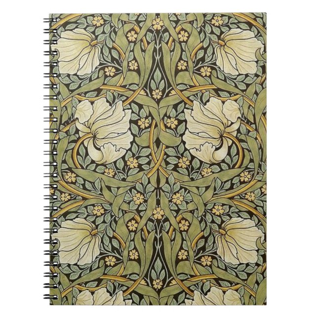 Pimpernel William Morris Notizblock (Vorderseite)
