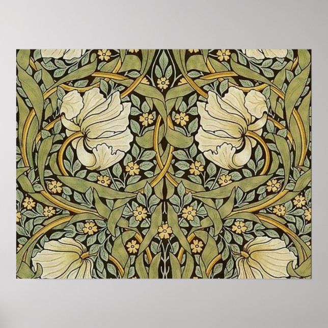 Pimpernel William Morris Poster (Vorne)