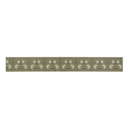 Pimpernel William Morris - SAGE Olive Grosgrain Ri Ripsband