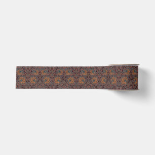 Pimpernell William Morris -Dunkelbrauner Grosgrain Ripsband