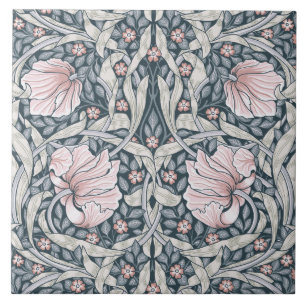 Pimpernell William Morris,Peach Fuzz,Jugendstil Fliese