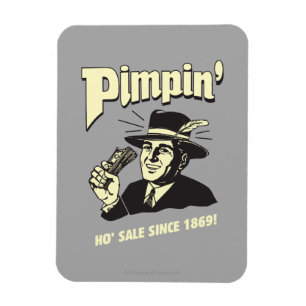 Pimpin': Ho Verkauf Magnet