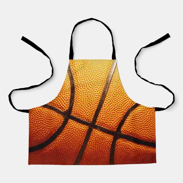 Pimply Orange Basketball, Kinder Schürze (Vorderseite)
