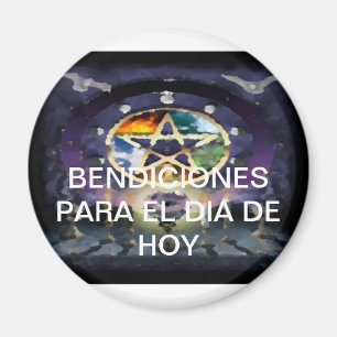 PIN des Glücks Sammlung Segen Wicca Magnet